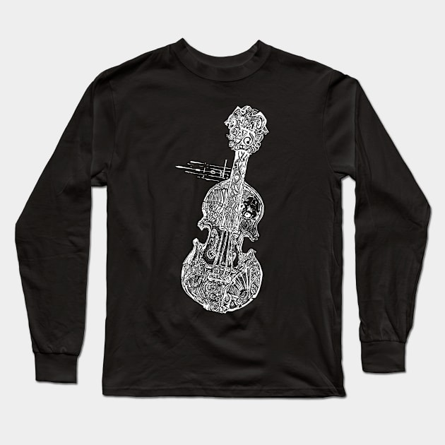 Strings in the Mind Long Sleeve T-Shirt by Mad Clare